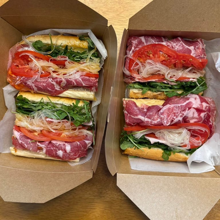 Delicious Italian Hoagie